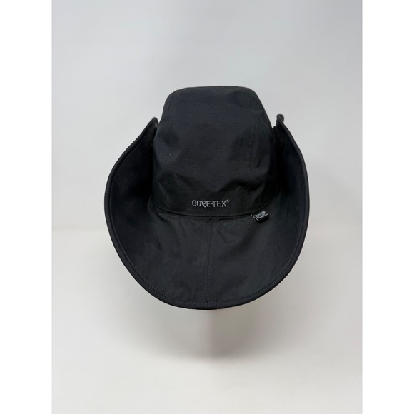Outdoor Research Hat Mens Medium Black Gore-Tex Seattle Sombrero Rain Waterproof - Picture 3 of 7